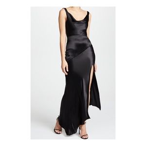 Bec+Bridge satin mermaid gown